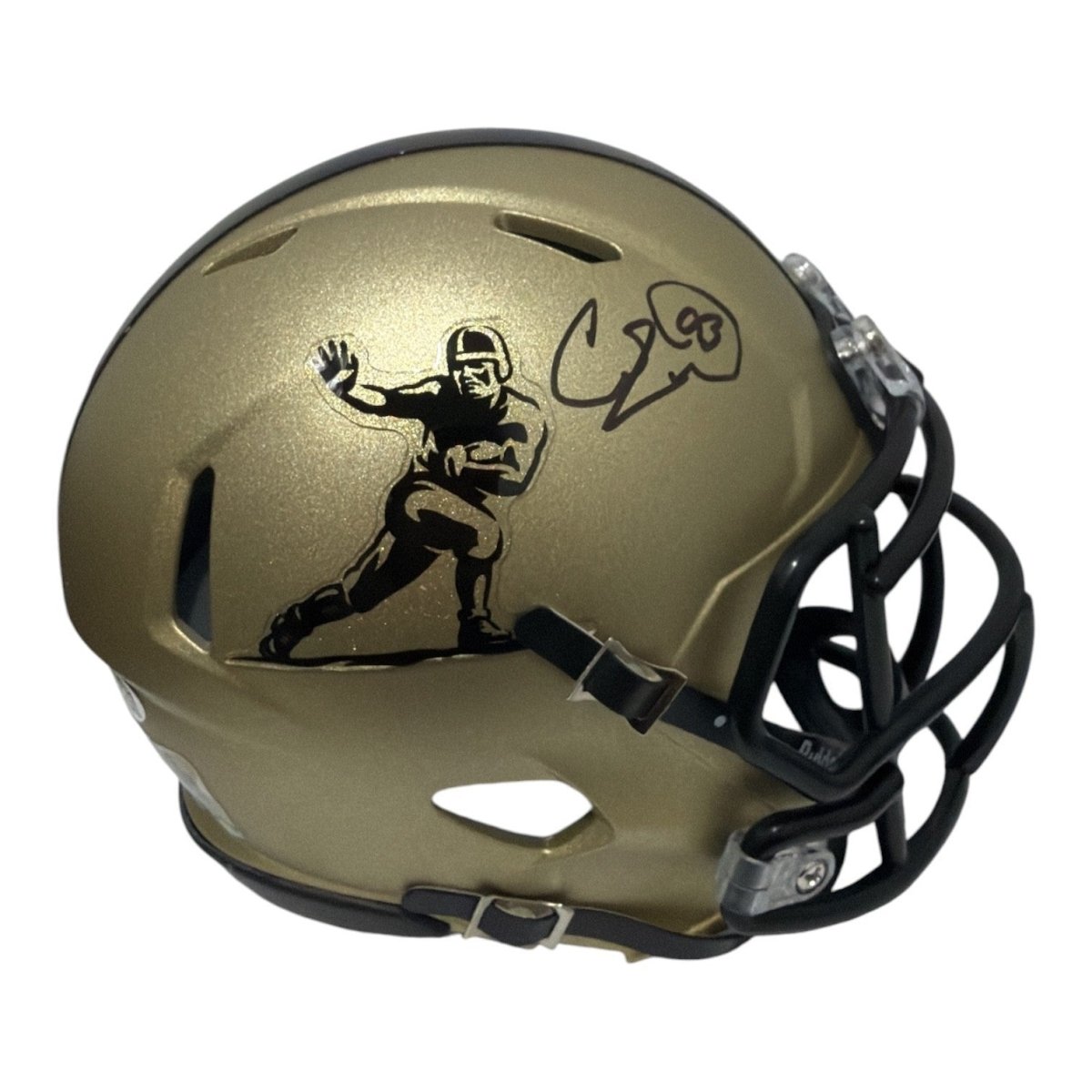 Charlie Ward Signed Autographed Heisman Logo Speed Mini Helmet JSA Witness COA
