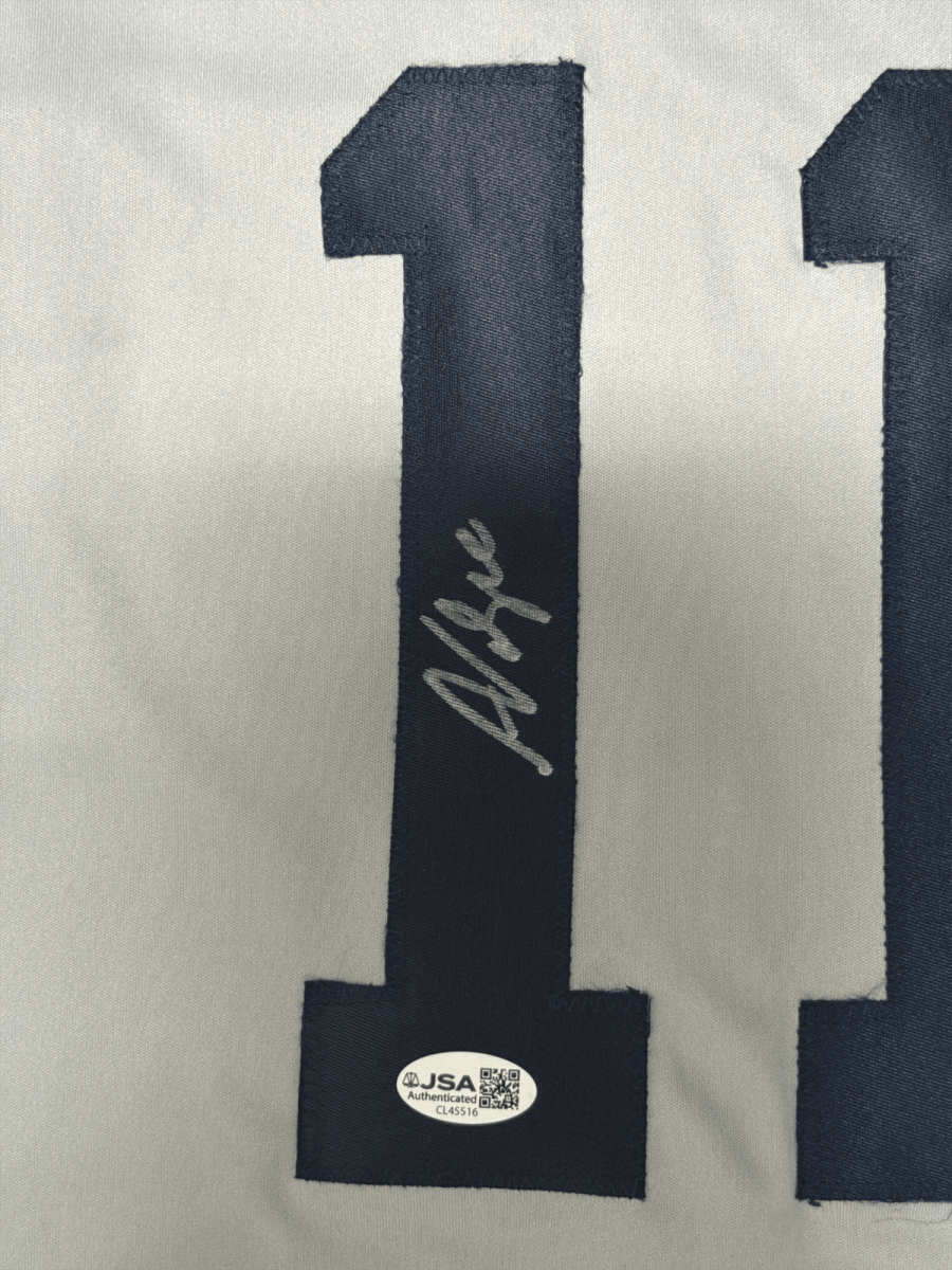 Anthony Volpe Signed Autographed New York Yankees Custom Jersey JSA COA