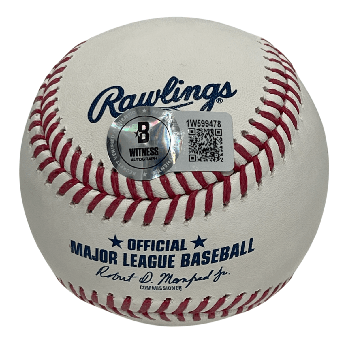 Julio Franco Signed ROMLB Baseball w/ 1991 Batting Champ Beckett Witness BAS COA