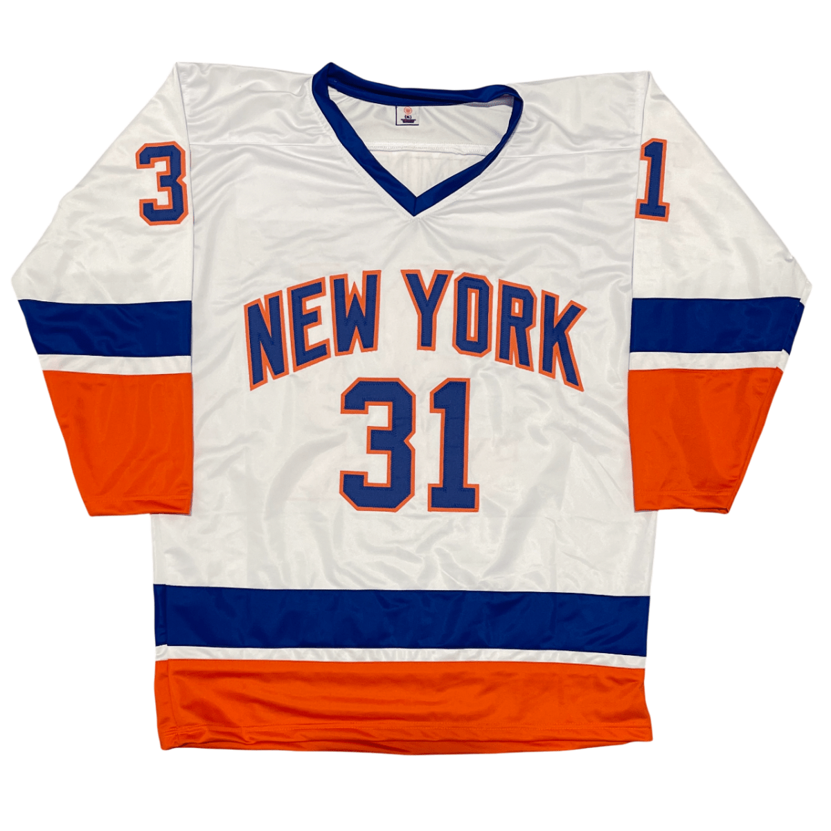 Billy Smith Signed New York Islanders Custom Jersey w/ 3 Ins Beckett Wit BAS COA