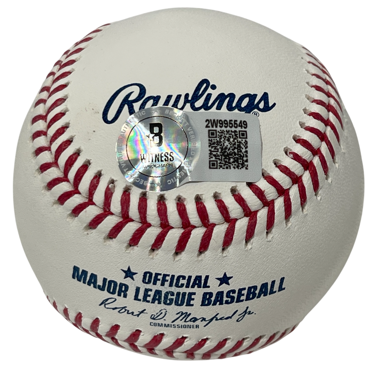 Dale Murphy Signed ROMLB Baseball w/ NL MVP 82 83 Beckett Witness BAS COA