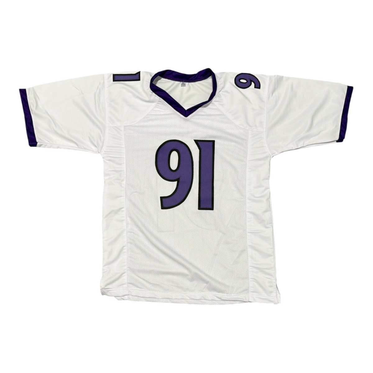 Trey Hendrickson Signed Baltimore Ravens Custom Jersey JSA Witness COA