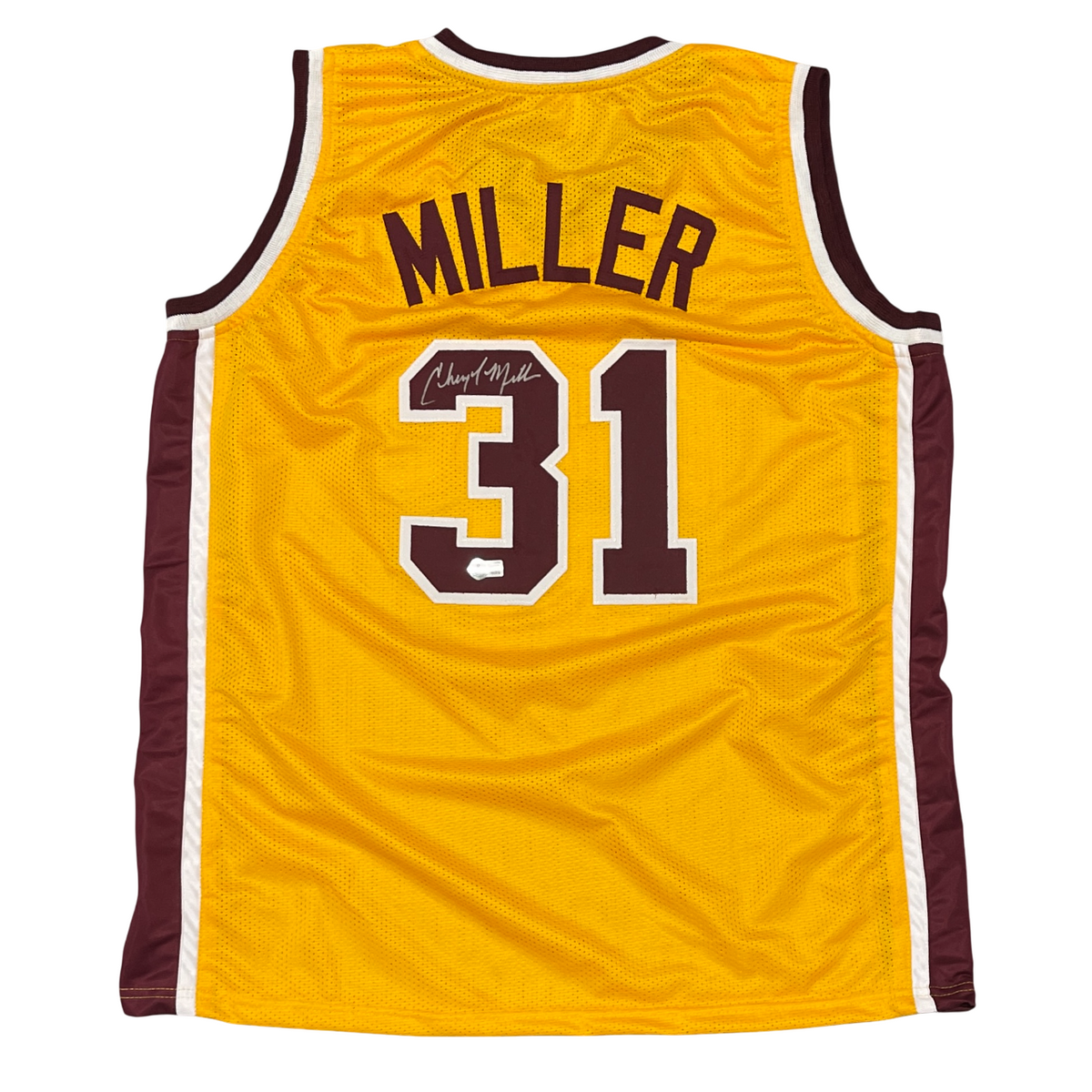 Cheryl Miller Signed USC Trojans Custom Jersey Beckett Witness BAS COA