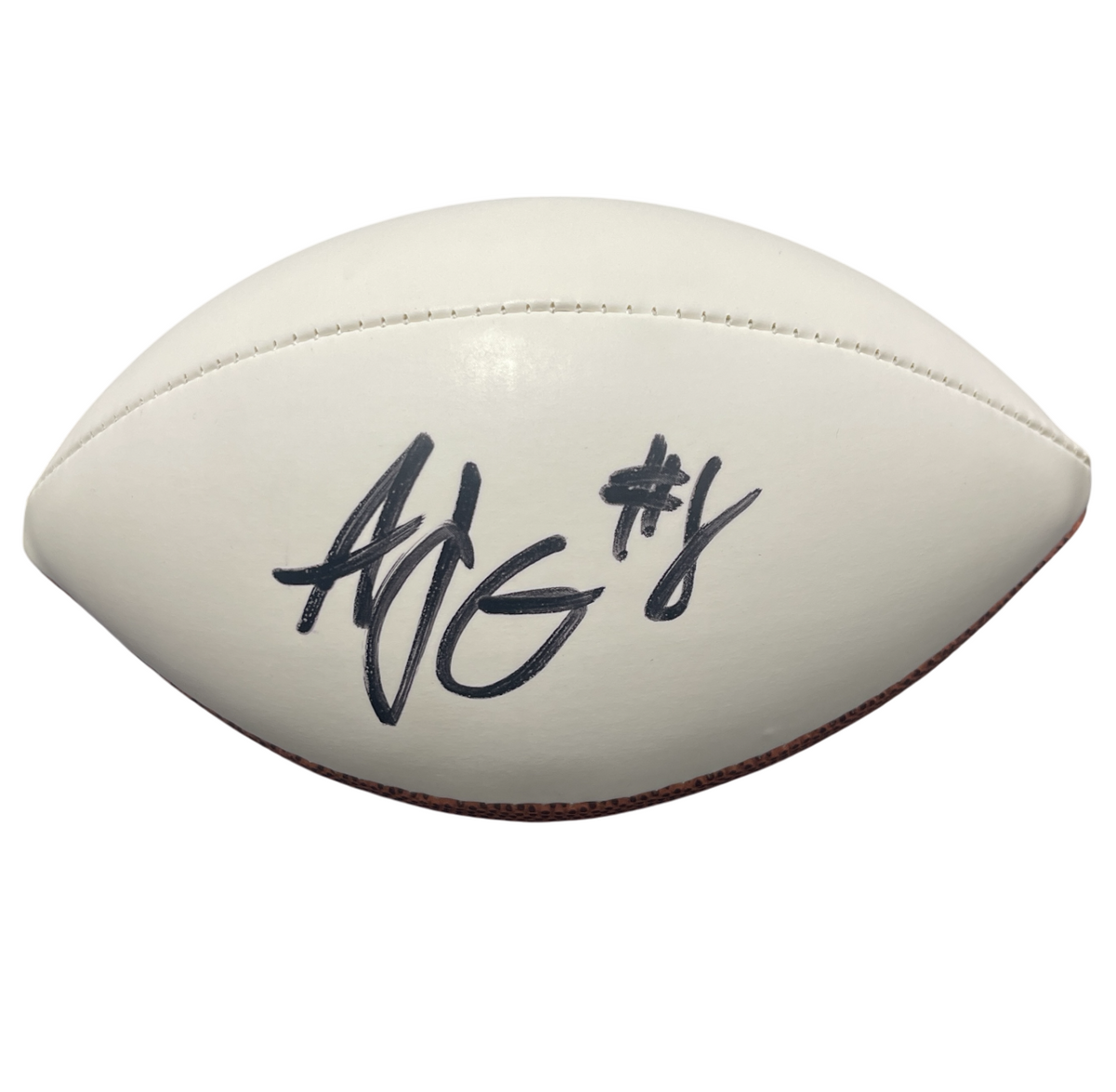 AJ Green Signed Wilson Mini White Panel NFL Football Cincinnati Bengals JSA COA