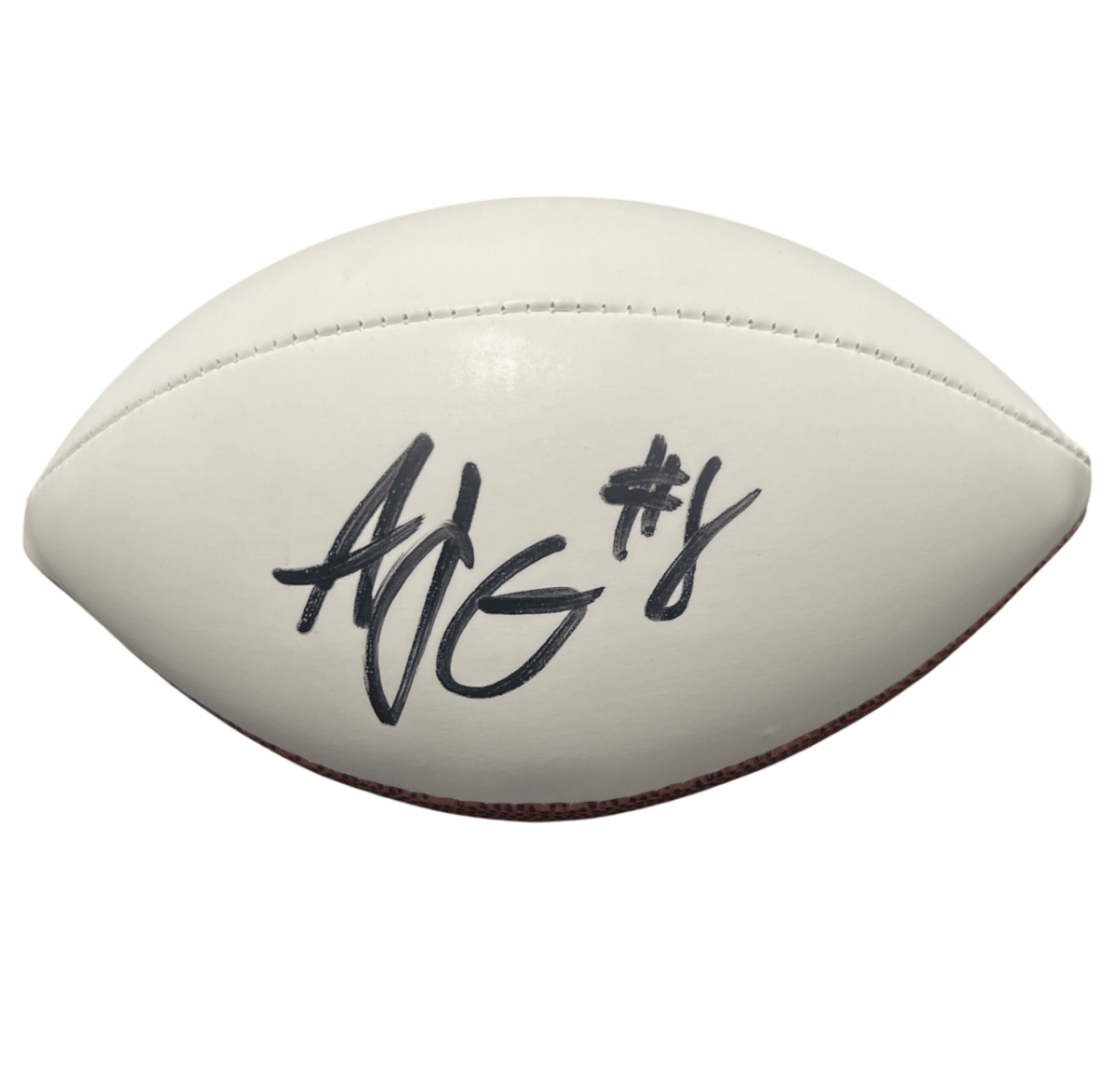 AJ Green Signed Wilson Mini White Panel NFL Football Cincinnati Bengals JSA COA