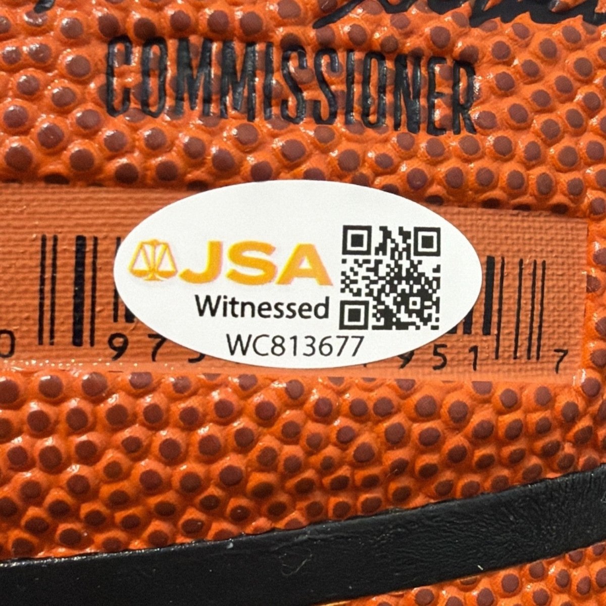 Xavier McDaniel Signed Wilson NBA Basketball w/ X-Man Insc. JSA Witness COA