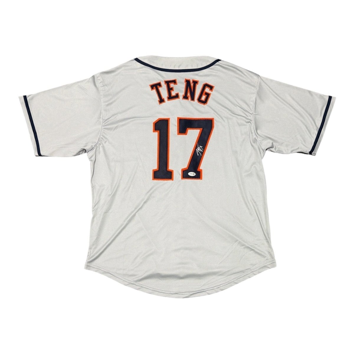 Kai-Wei Teng Signed Autographed Houston Astros Custom Jersey JSA COA