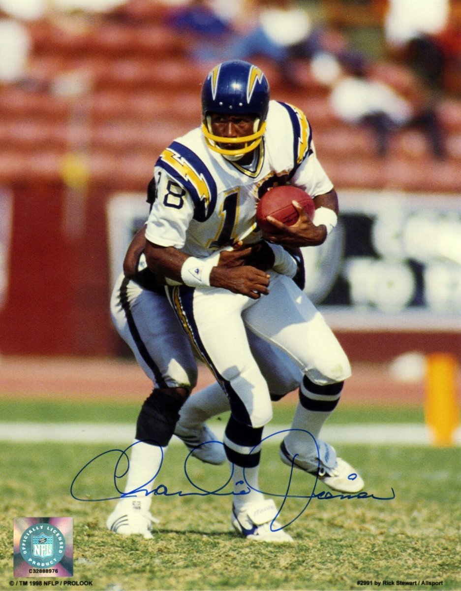 Charlie Joiner Signed Autographed San Diego Chargers 8x10 Photo LSCM COA #2