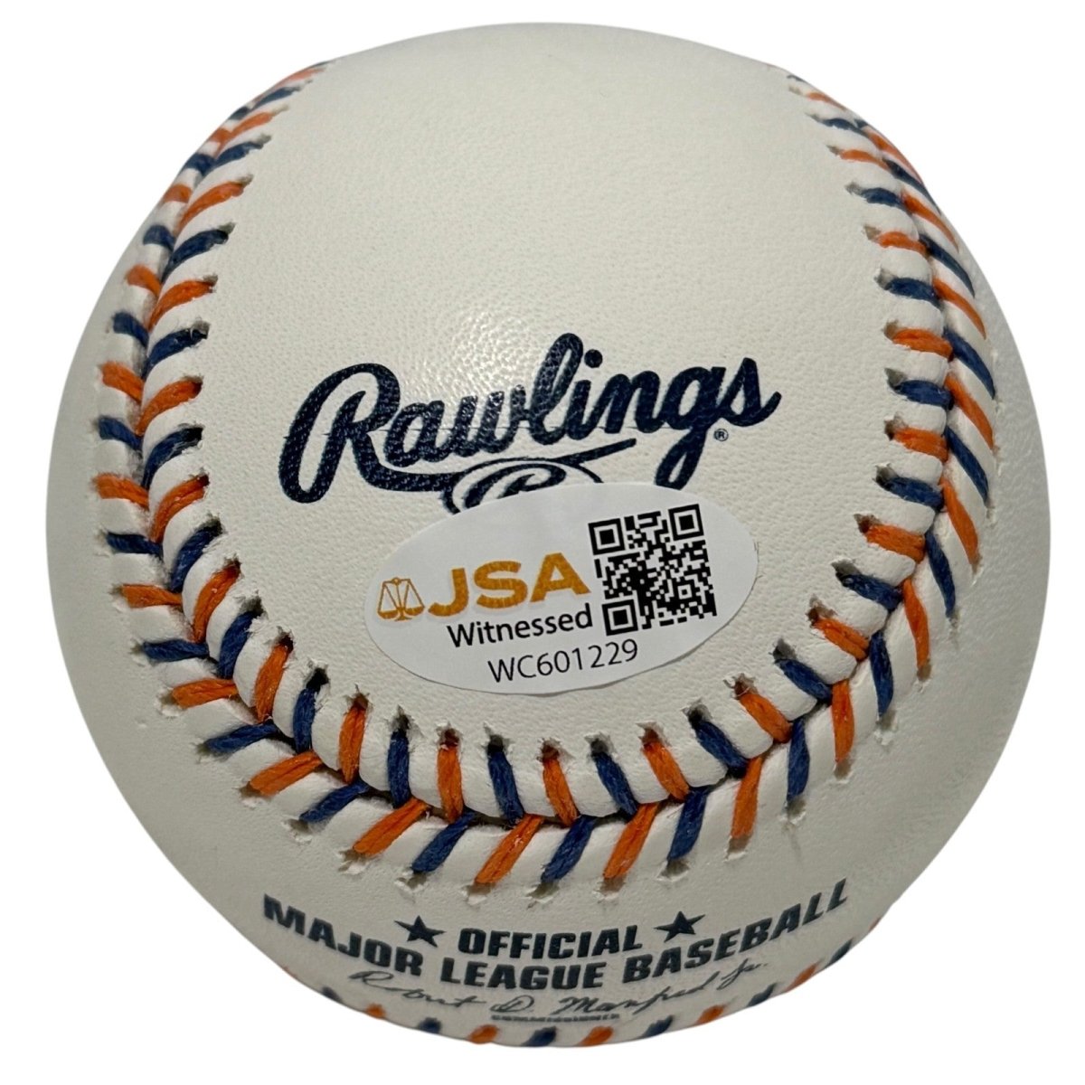 Lee Mazzilli Signed ROMLB NY Mets Logo Baseball w/ 86 WSC Insc JSA Witness COA