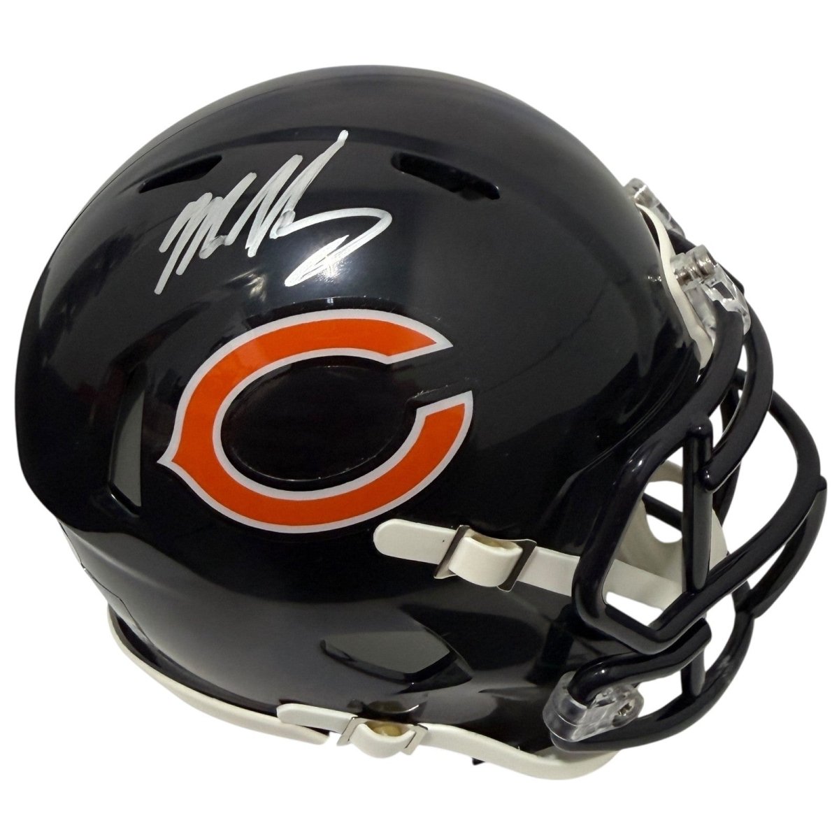 Mike Singletary Signed Autographed Chicago Bears Speed Mini Helmet JSA Wit. COA