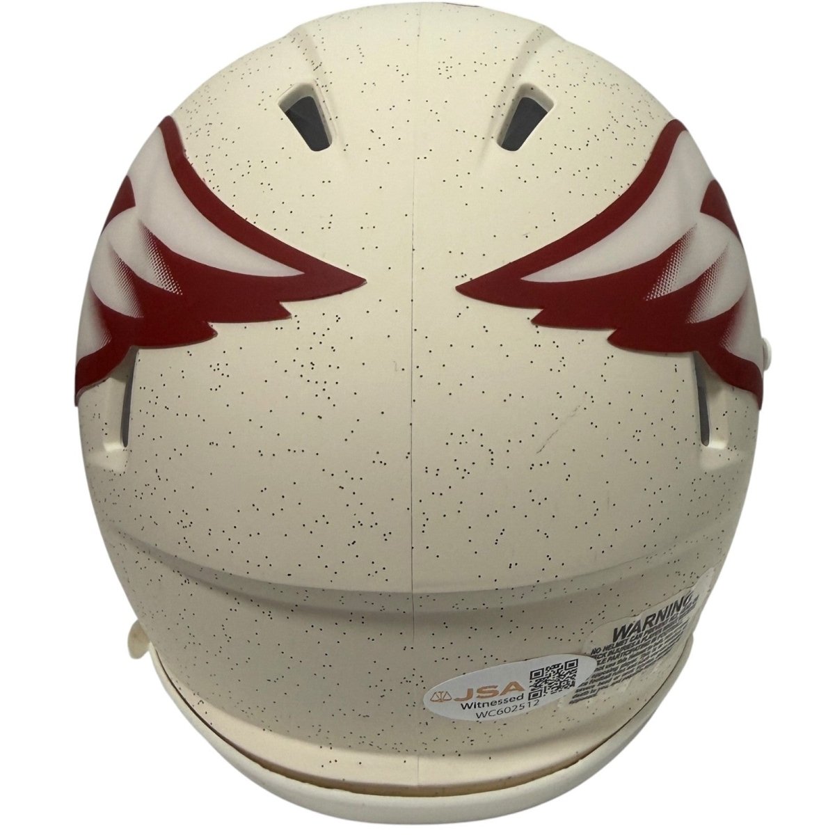 Jacoby Brissett Signed Arizona Cardinals Rivalries Mini Helmet JSA Witness COA