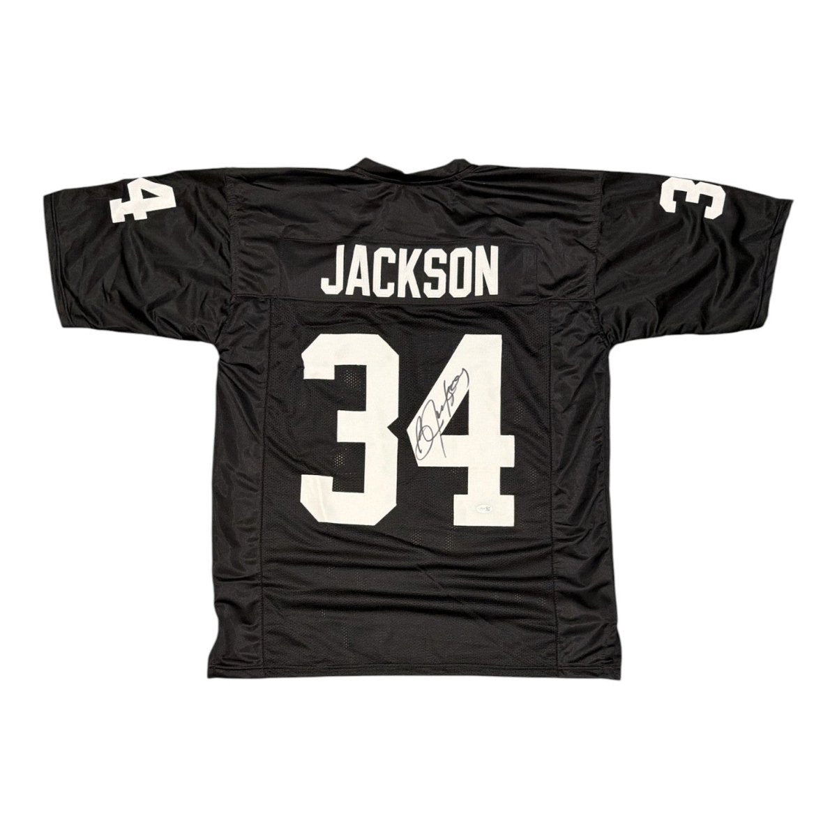 Bo Jackson Signed Autographed Oakland Raiders Custom Jersey JSA Witness COA