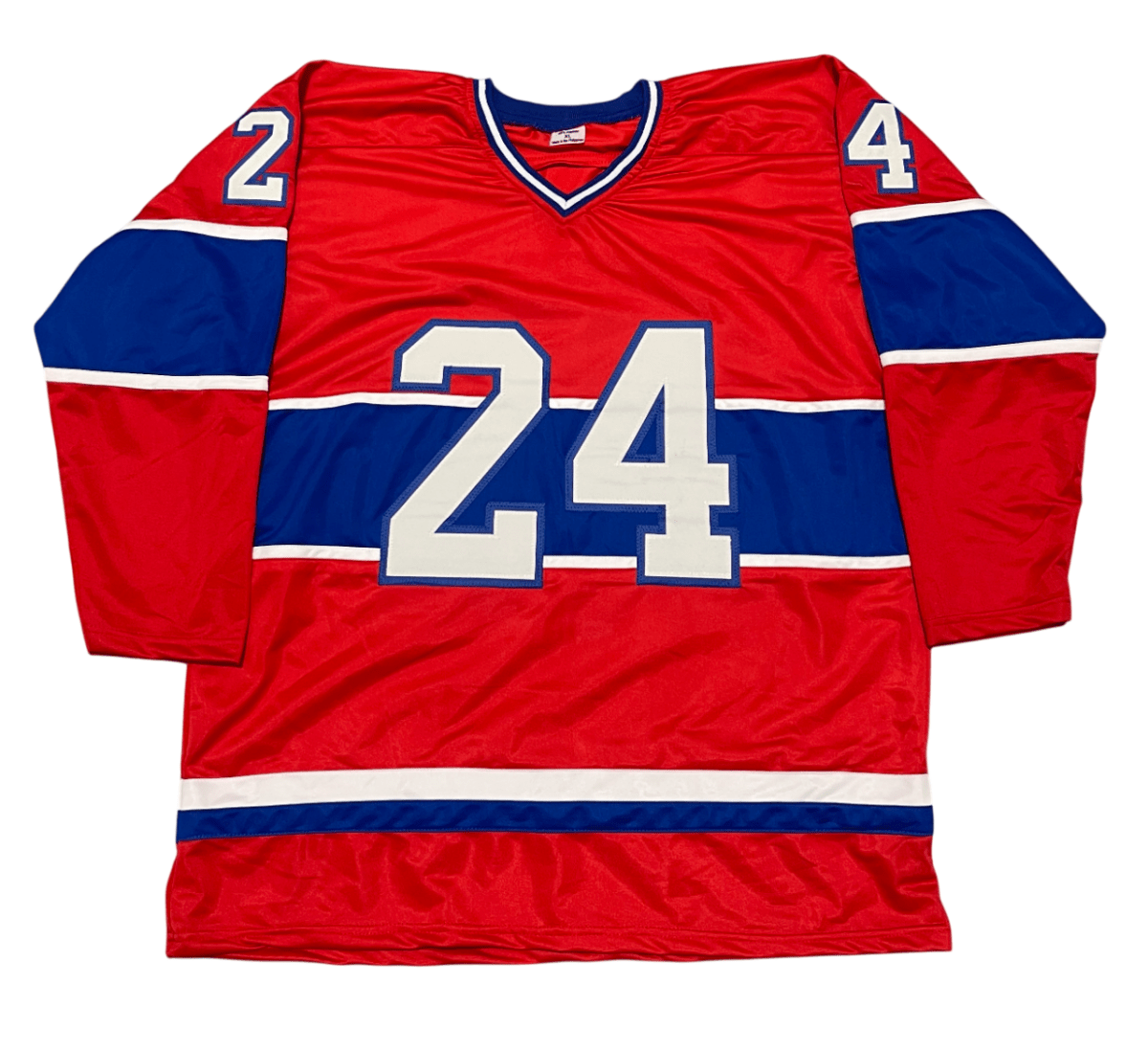 Chris Chelios Signed Canadiens Custom Jersey w/ 3x Ins Beckett Witness BAS COA