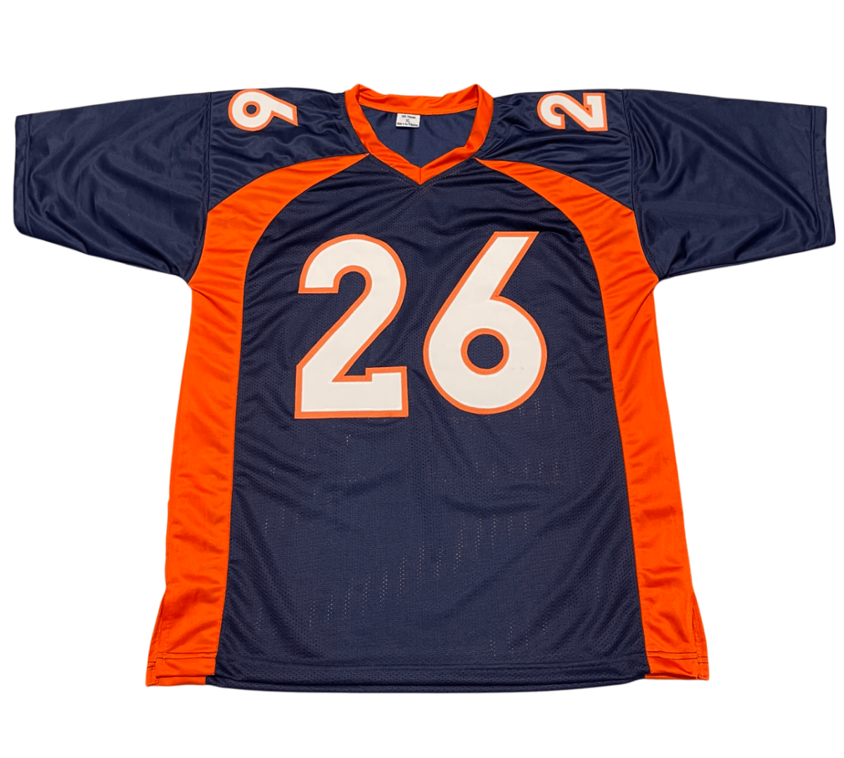Clinton Portis Signed Denver Broncos Custom Jersey Beckett Witness BAS COA