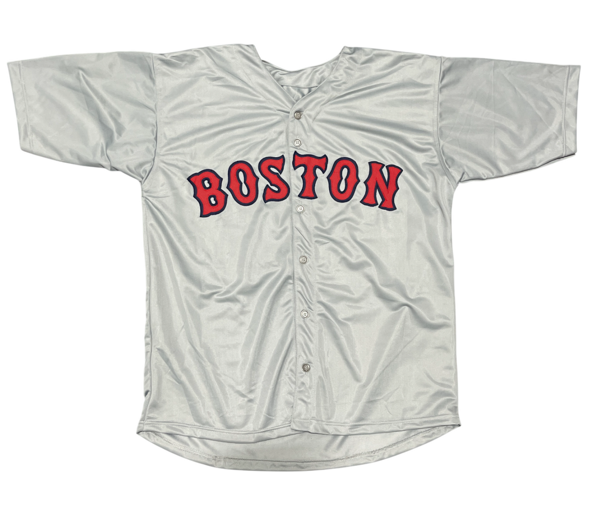 David Ortiz Signed Boston Red Sox Custom Grey Jersey Beckett Witness BAS COA