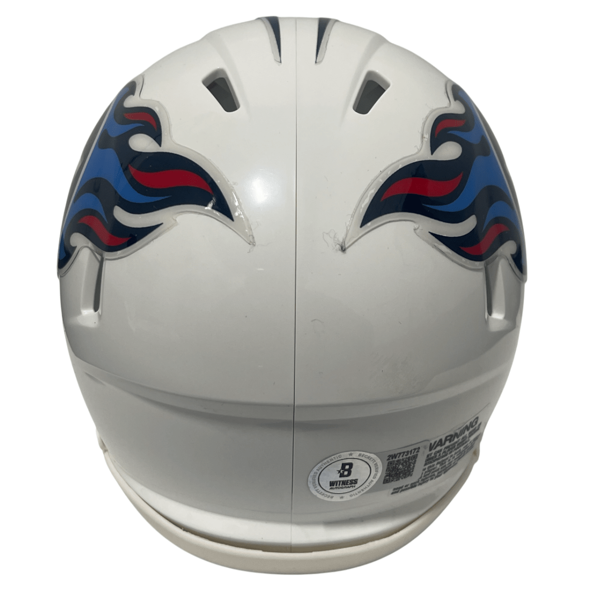 Jevon Kearse Signed Tennessee Titans TB Mini Helmet Beckett Witness BAS COA