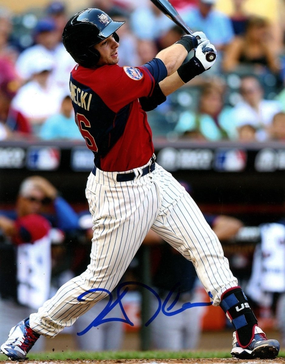 Kevin Plawecki Signed Autographed Futures Game 8x10 Photo LSCM COA #8 Mets
