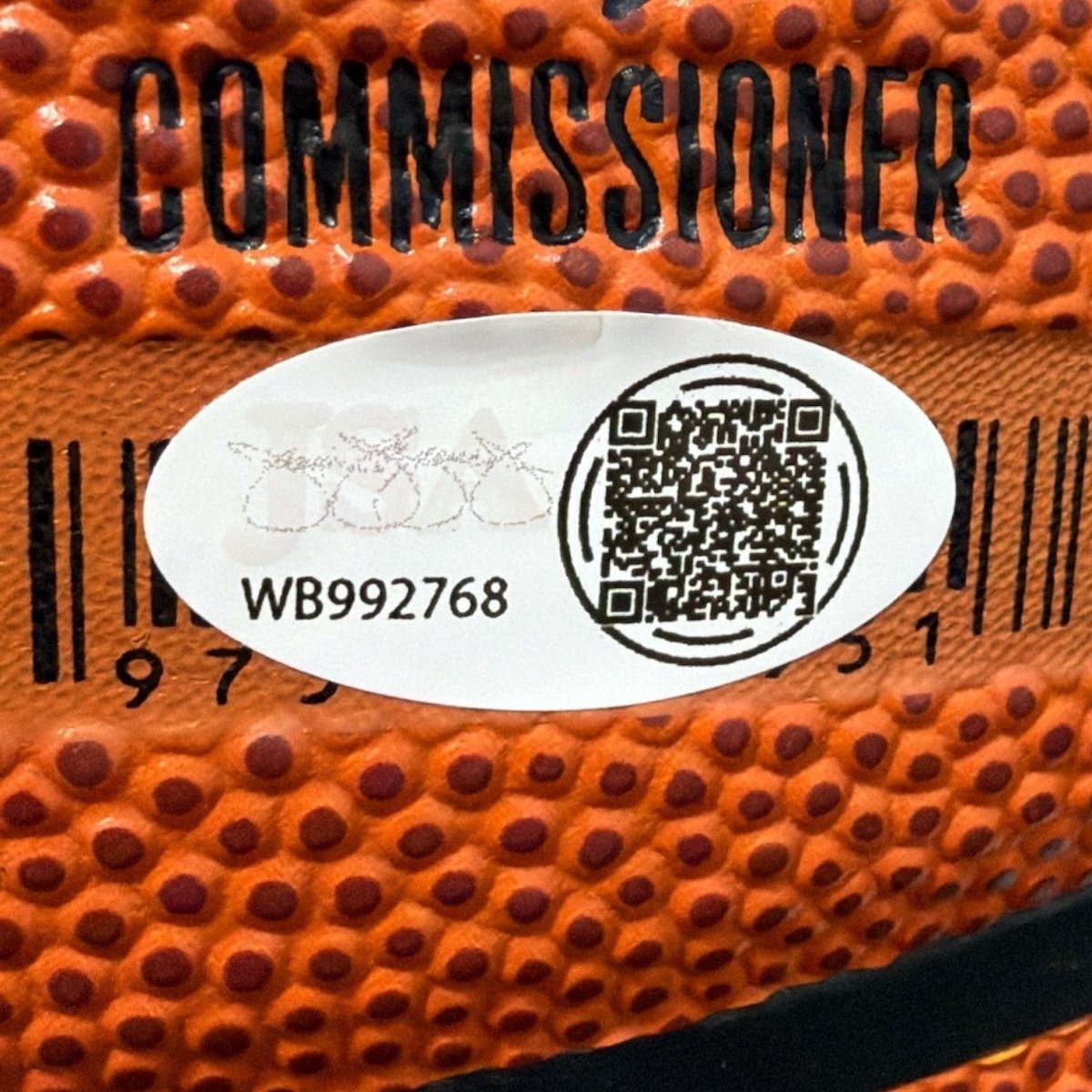 Shaquille O'Neal Signed Autographed Wilson NBA Basketball JSA Witness COA