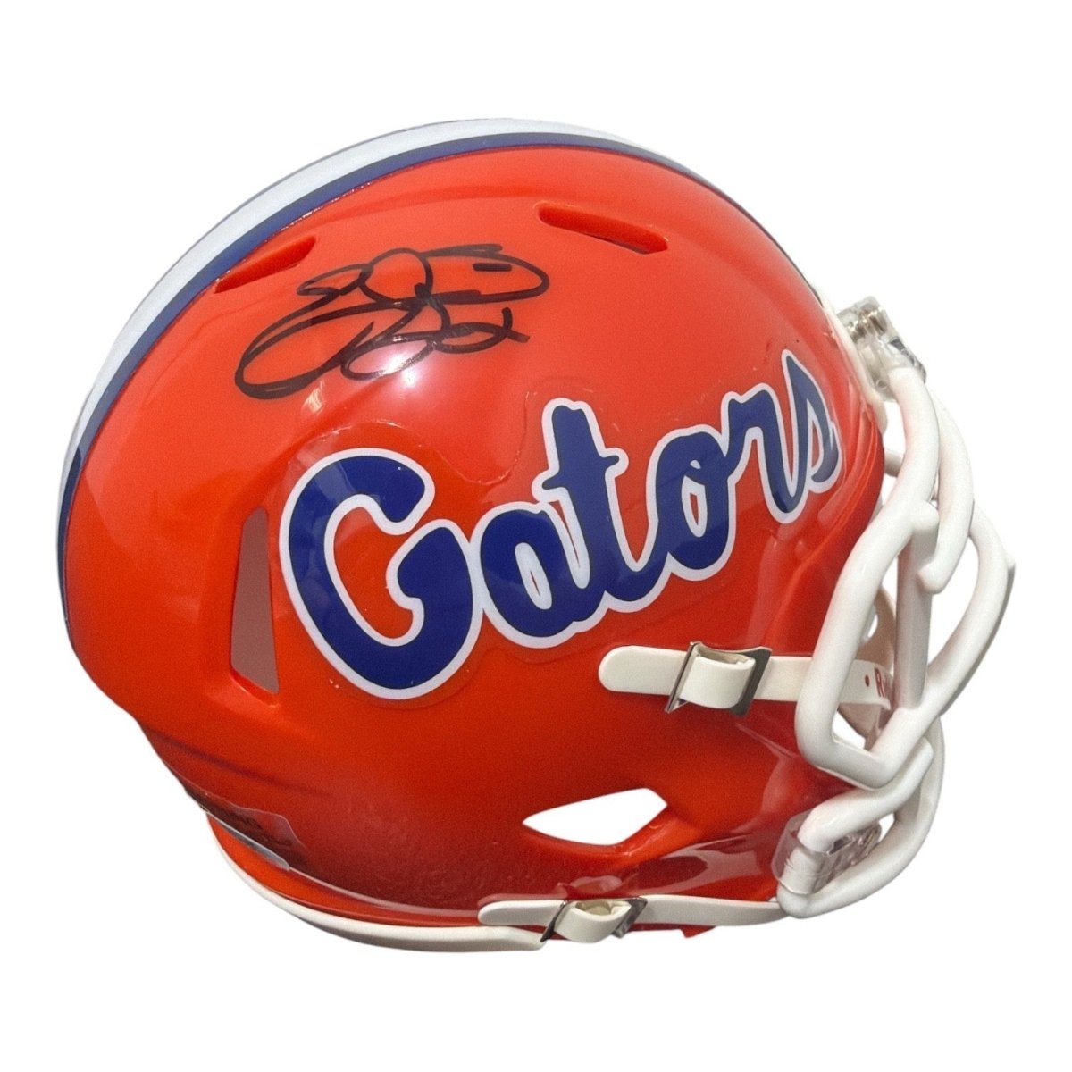 Emmitt Smith Signed Florida Gators Speed Mini Helmet JSA COA