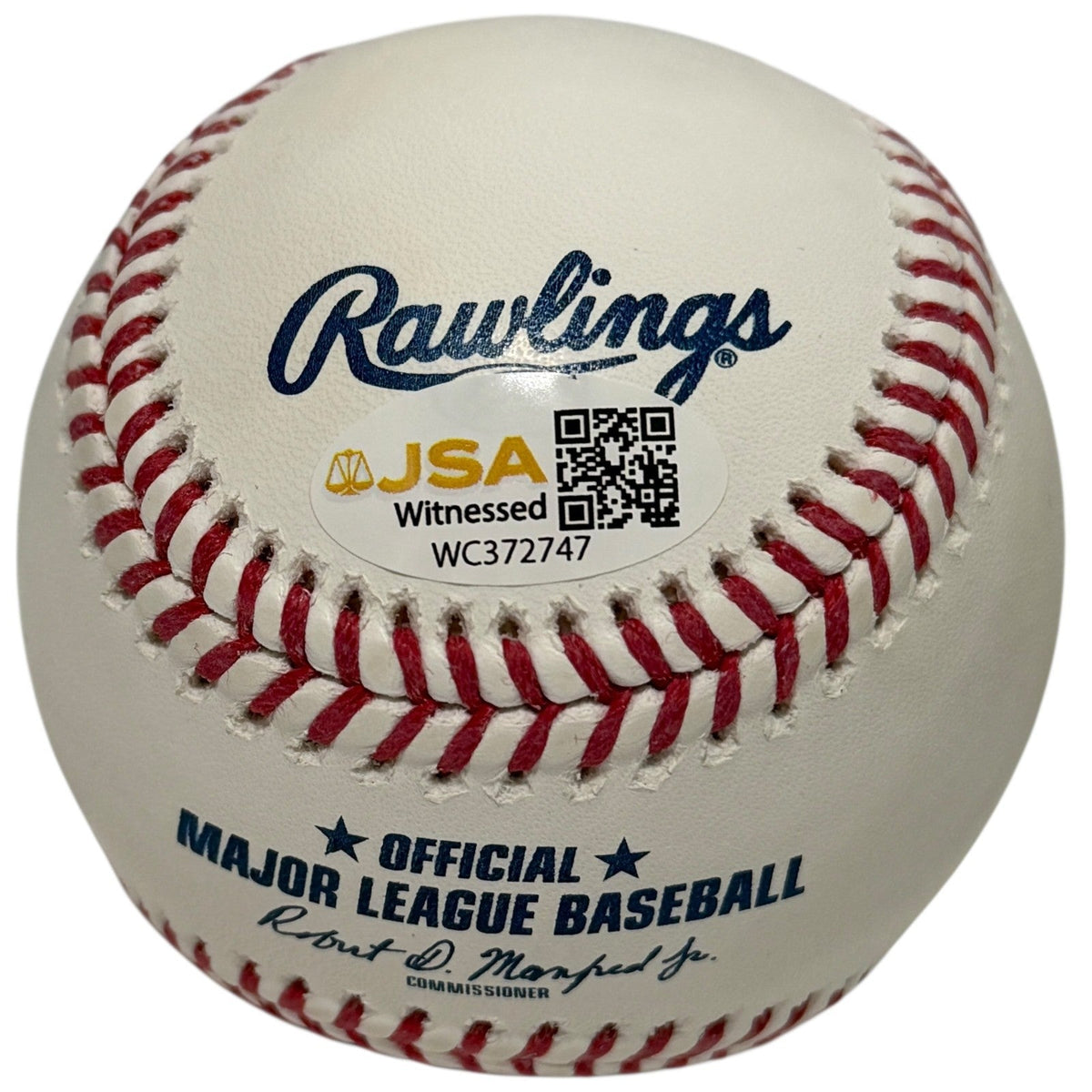 Carl Everett Signed Autographed ROMLB Baseball w/ 05 WSC JSA Witness COA