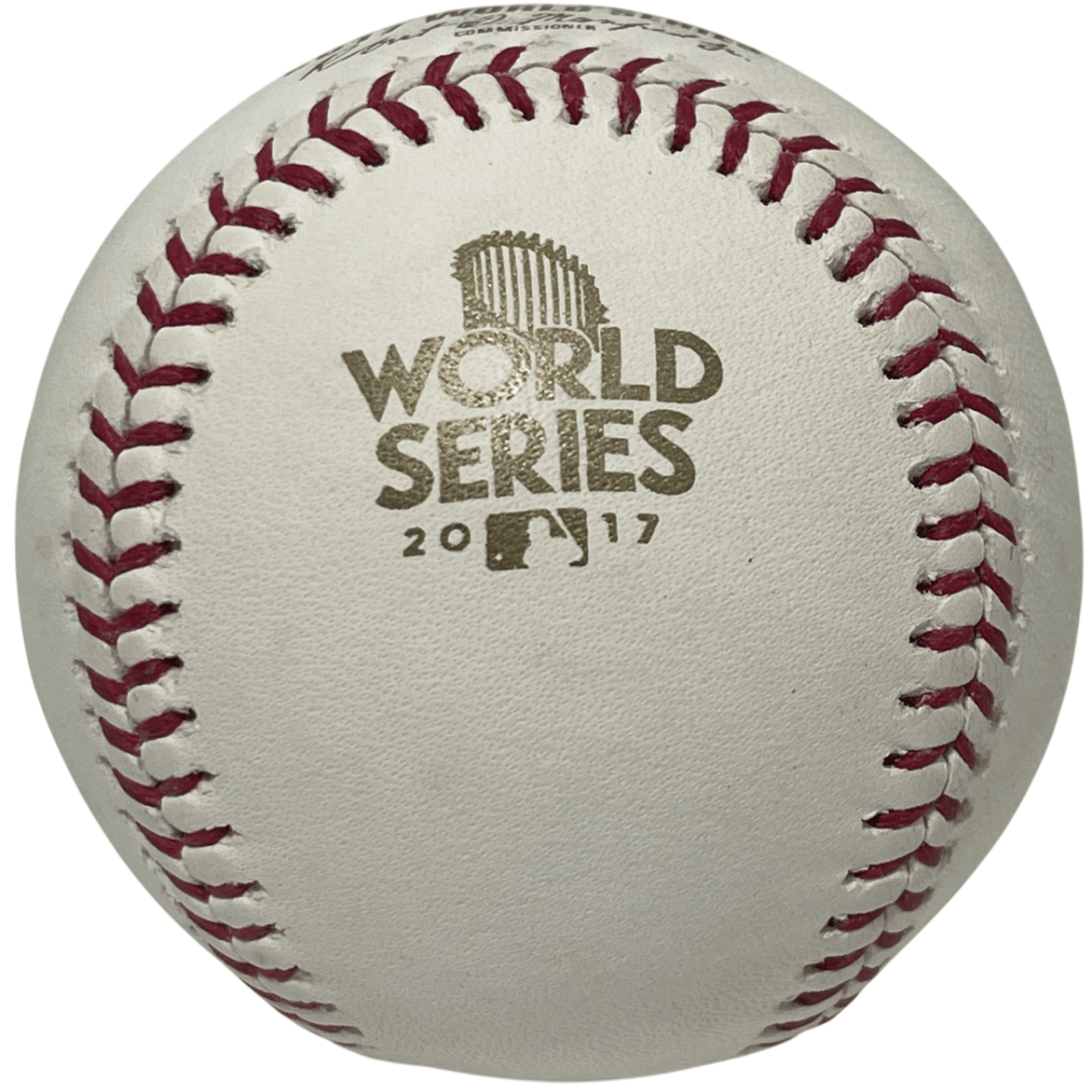 Chris Devenski Signed 2017 World Series Baseball w/ Devo Ins Beckett Wit BAS COA
