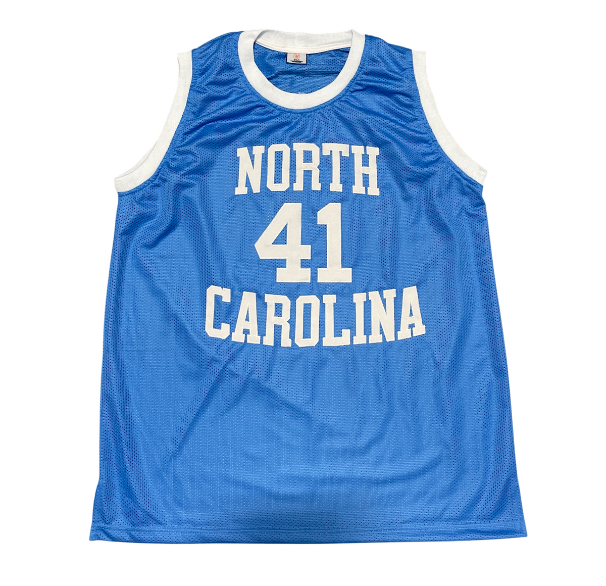 Sam Perkins Signed North Carolina UNC Custom Jersey 82 Champs Beckett W BAS COA