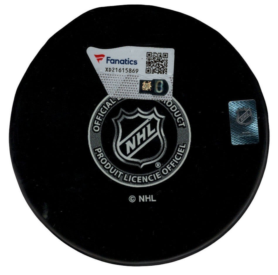 Adam Fox Signed Autographed New York Rangers Puck Fanatics HOLO COA