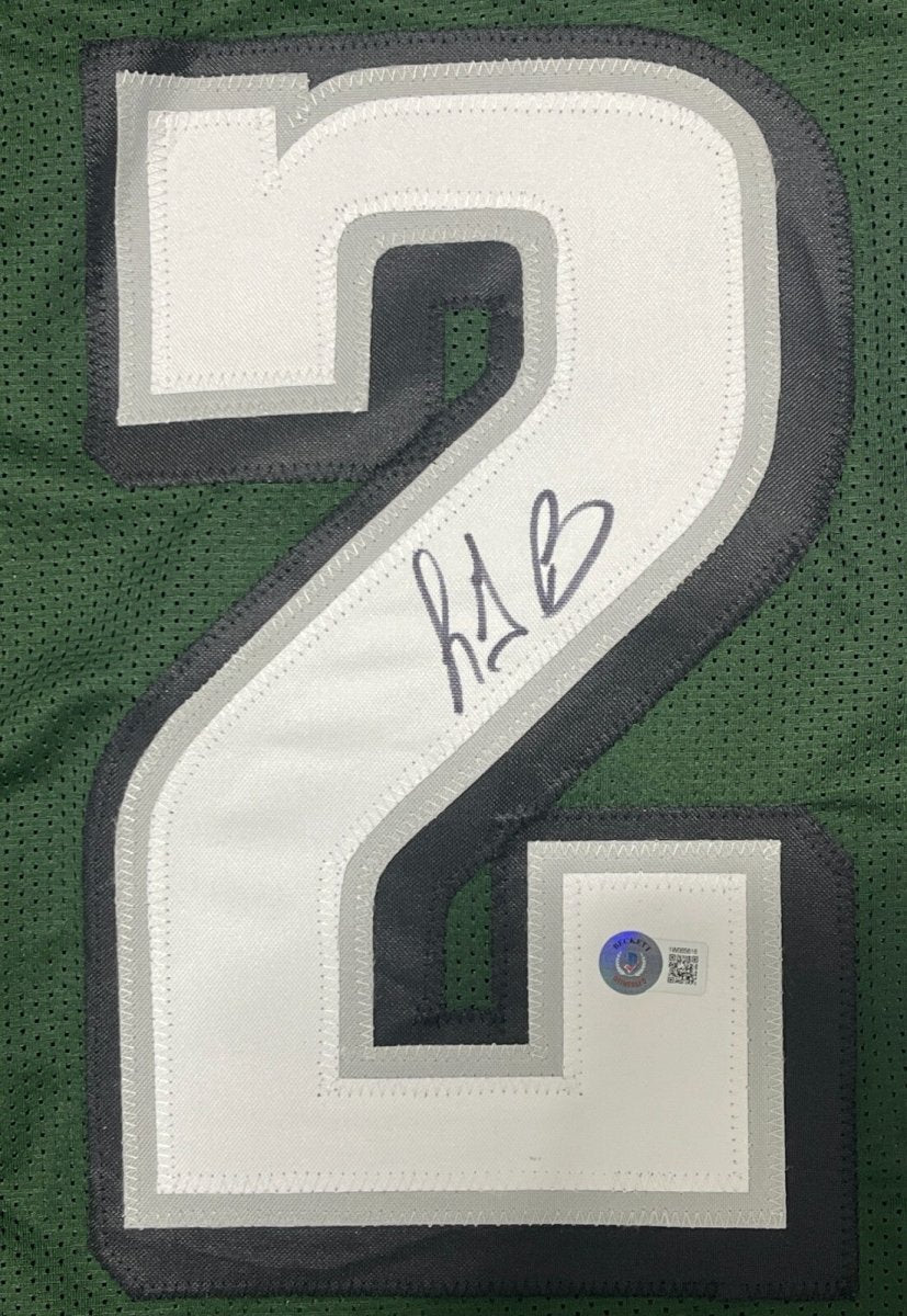 LeGarrette Blount Signed Eagles Custom Jersey Beckett Witness BAS COA