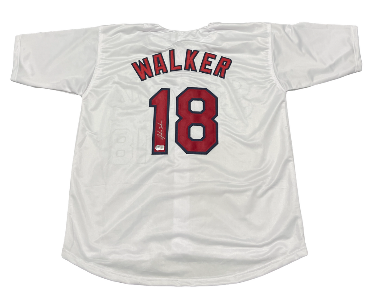 Jordan Walker Signed St Louis Cardinals Custom Jersey Beckett BAS COA