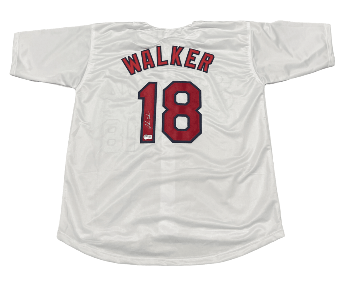 Jordan Walker Signed St Louis Cardinals Custom Jersey Beckett BAS COA