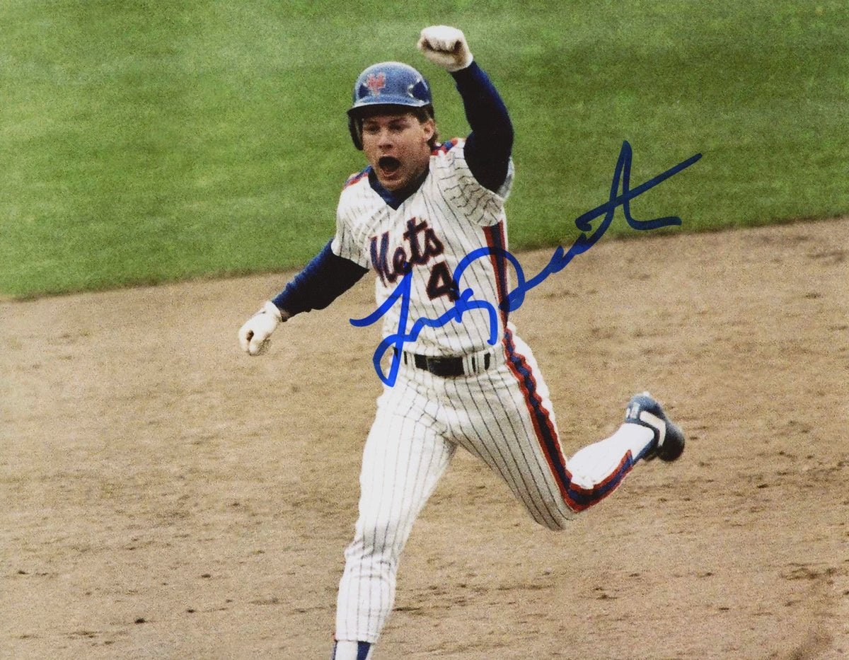 Lenny Dykstra Signed Autographed New York Mets 8x10 Photo LSCM COA #3