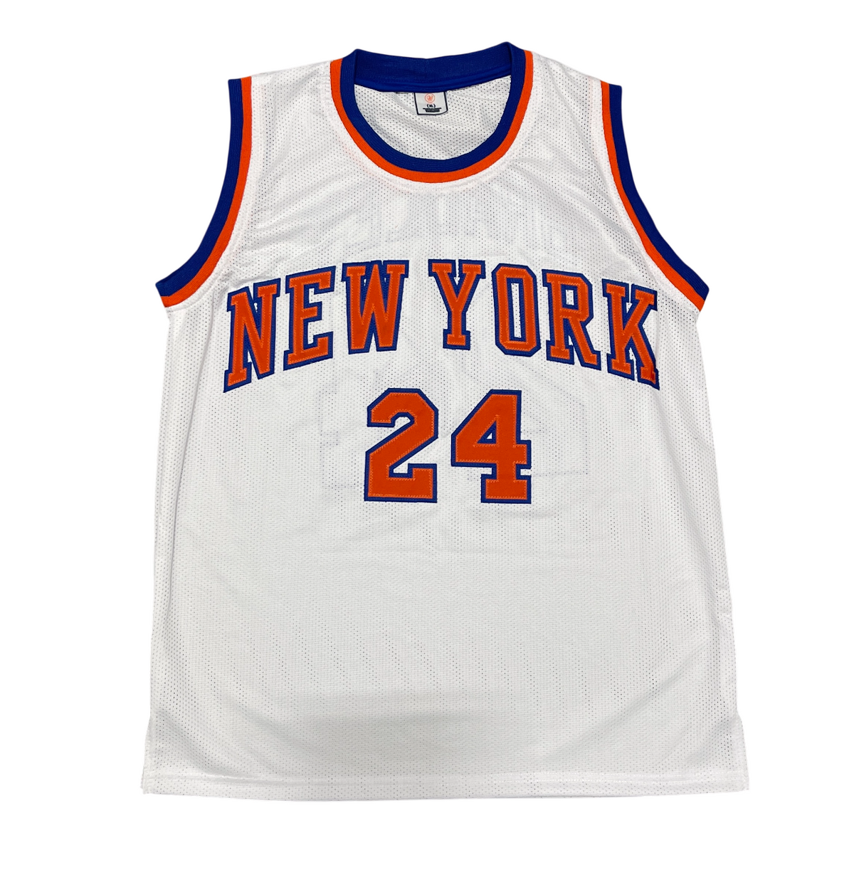 Bill Bradley Signed Autographed New York Knicks Custom White Jersey JSA COA