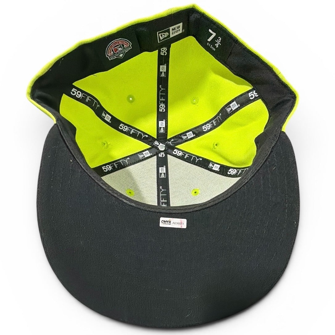 O'Neil Cruz Signed Game Used 2019 Bradenton Hat ONYX COA Pittsburgh Pirates