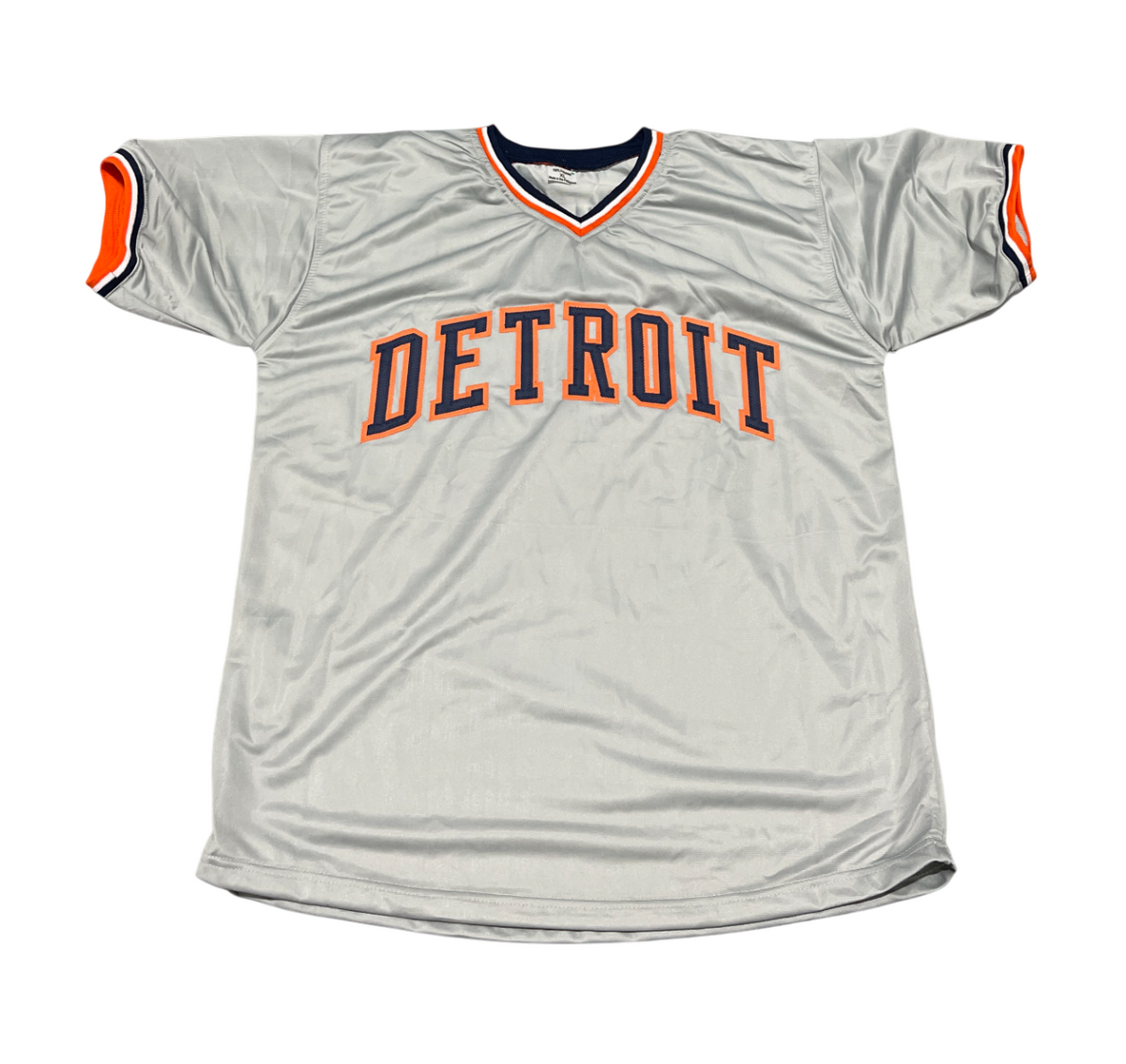 Darrell Evans Signed Detroit Tigers Custom Jersey w/ 3 Ins Beckett Wit BAS COA