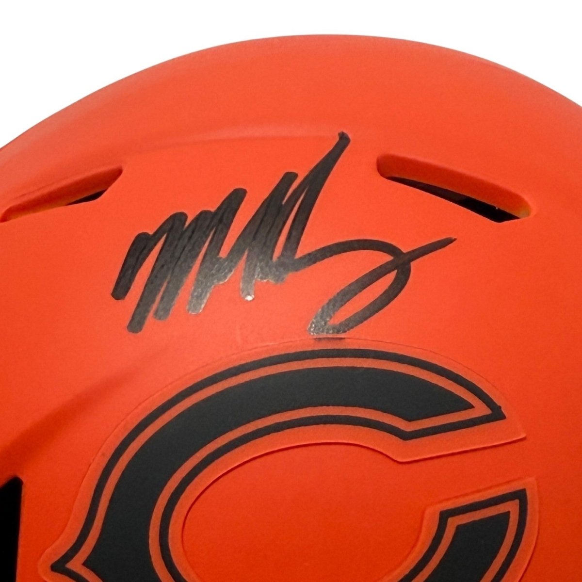 Mike Singletary Signed Autographed Chicago Bears Rave Mini Helmet JSA COA