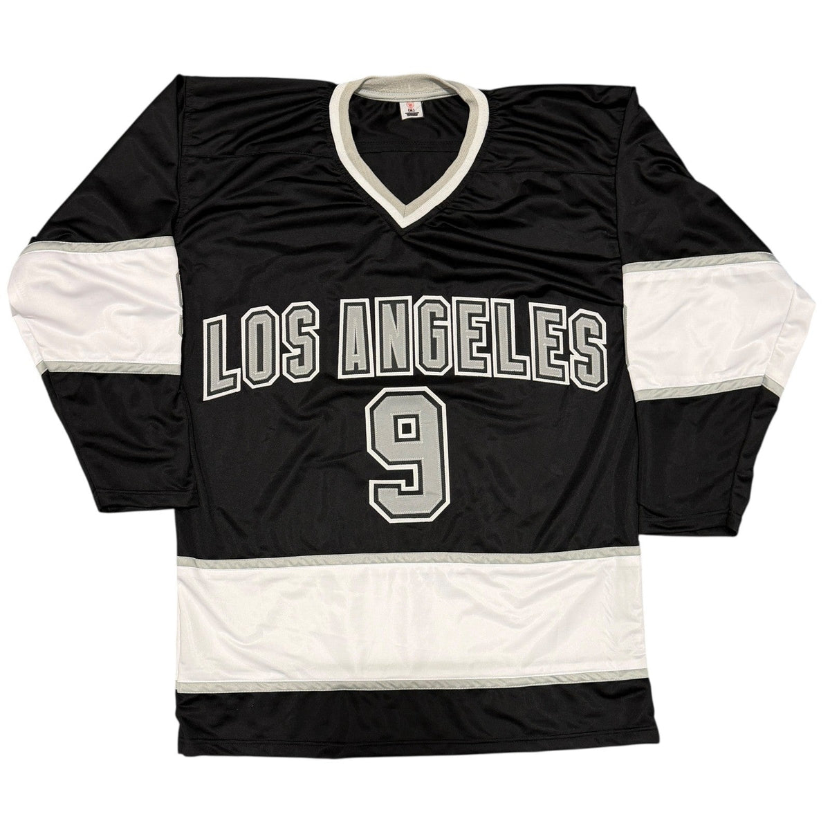 Bernie Nicholls Signed Los Angeles Kings Black Custom Jersey JSA Witness COA