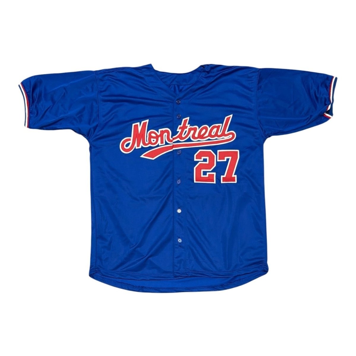 Vladimir Guerrero Signed Montreal Expos Custom Jersey JSA Witness COA