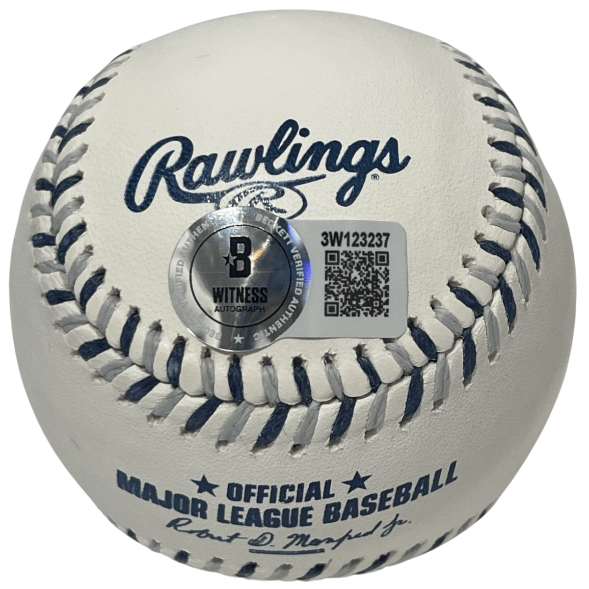 Jose Canseco Signed Yankees Logo ROMLB Baseball w/ F**k AROD! Beckett W BAS COA