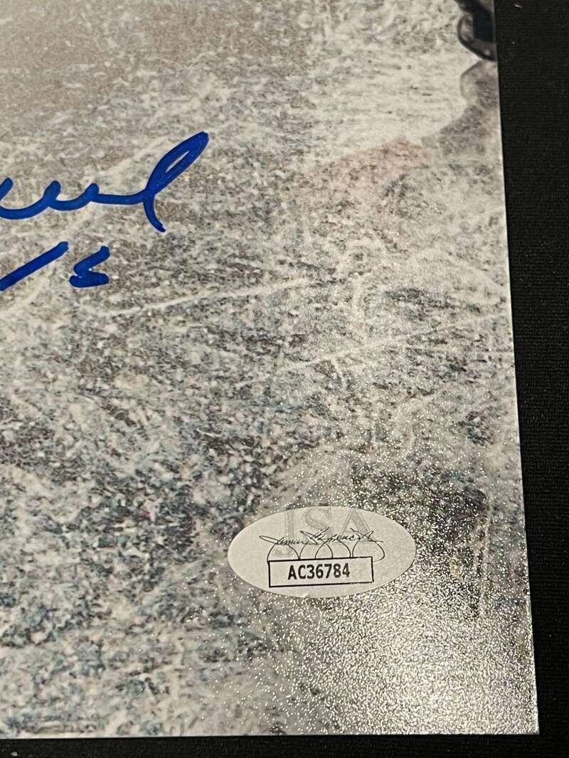 Bobby &amp; Brett Hull Dual Signed Autographed 16x20 Photo w/ HOF Insc JSA COA