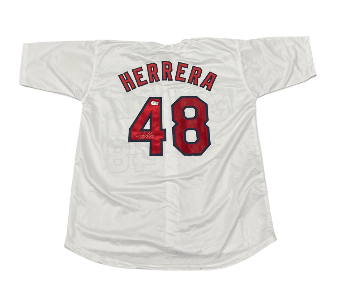 Ivan Herrera Signed St Louis Cardinals Custom Jersey Beckett Witness BAS COA