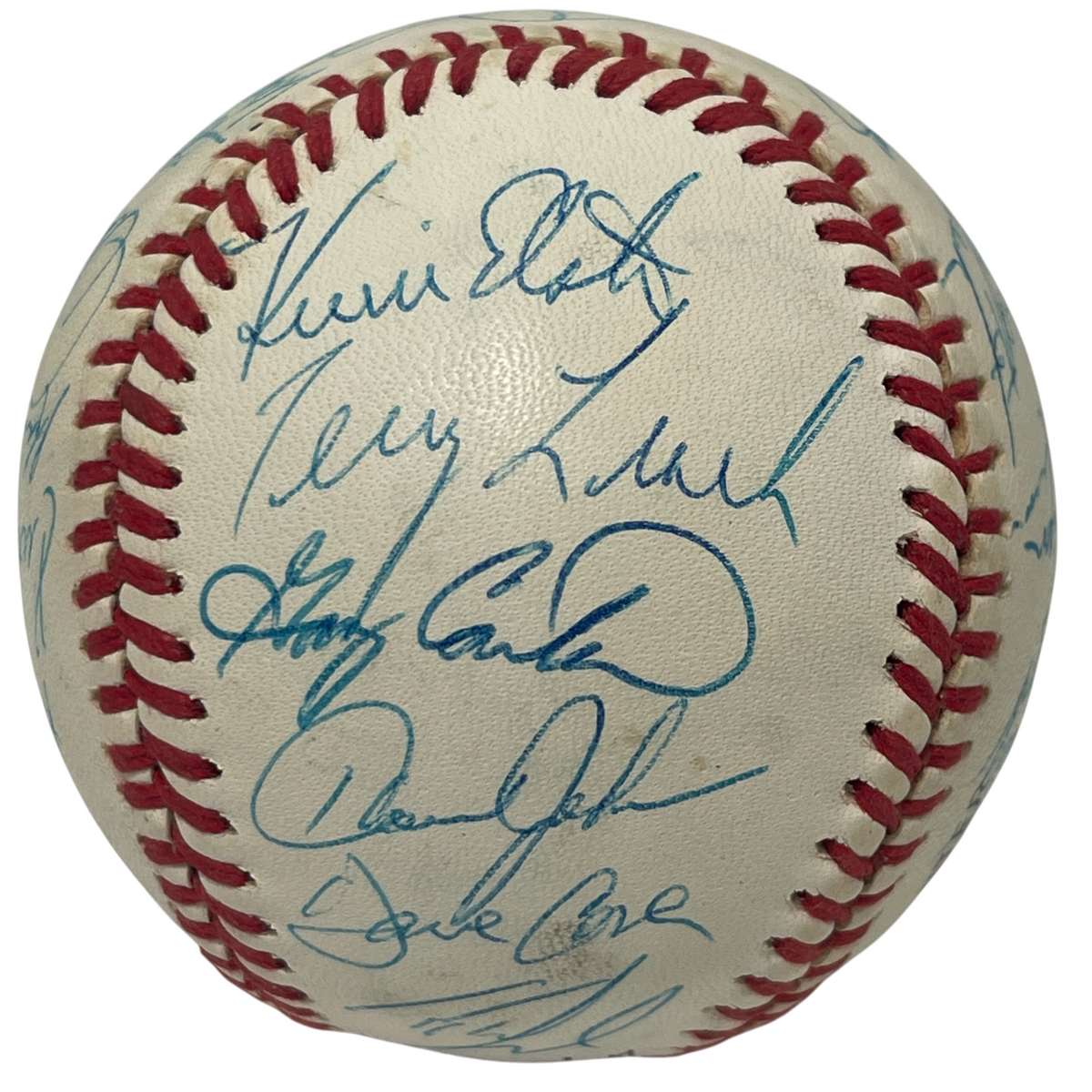 1988 New York Mets Team Signed Autograph ONL National League Baseball JSA LOA C