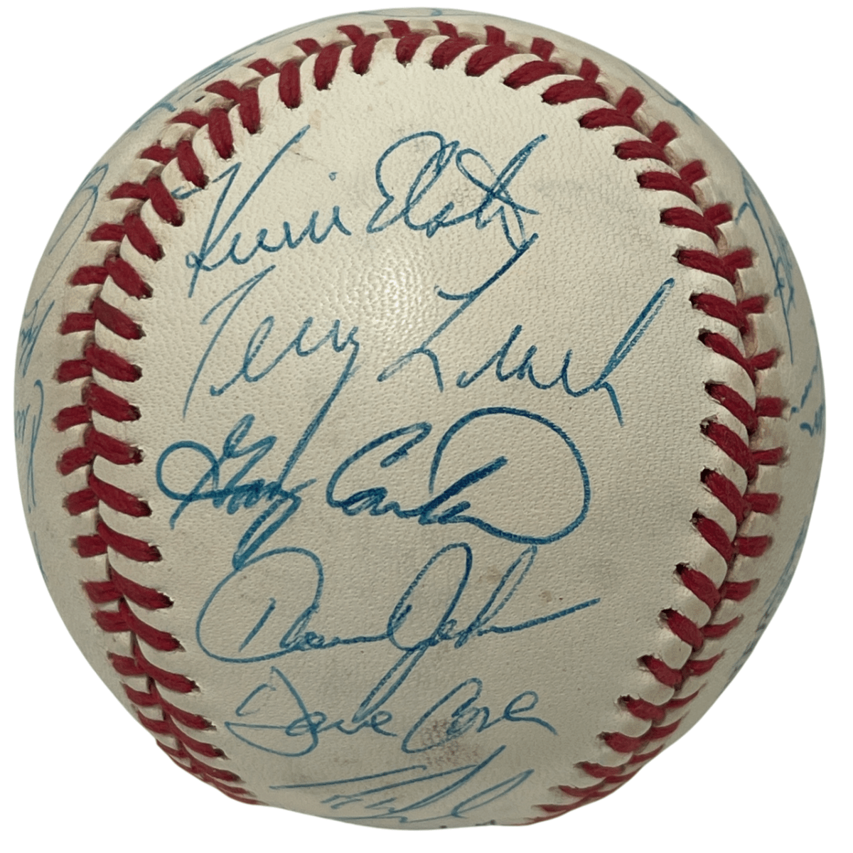 1988 New York Mets Team Signed Autograph ONL National League Baseball JSA LOA C