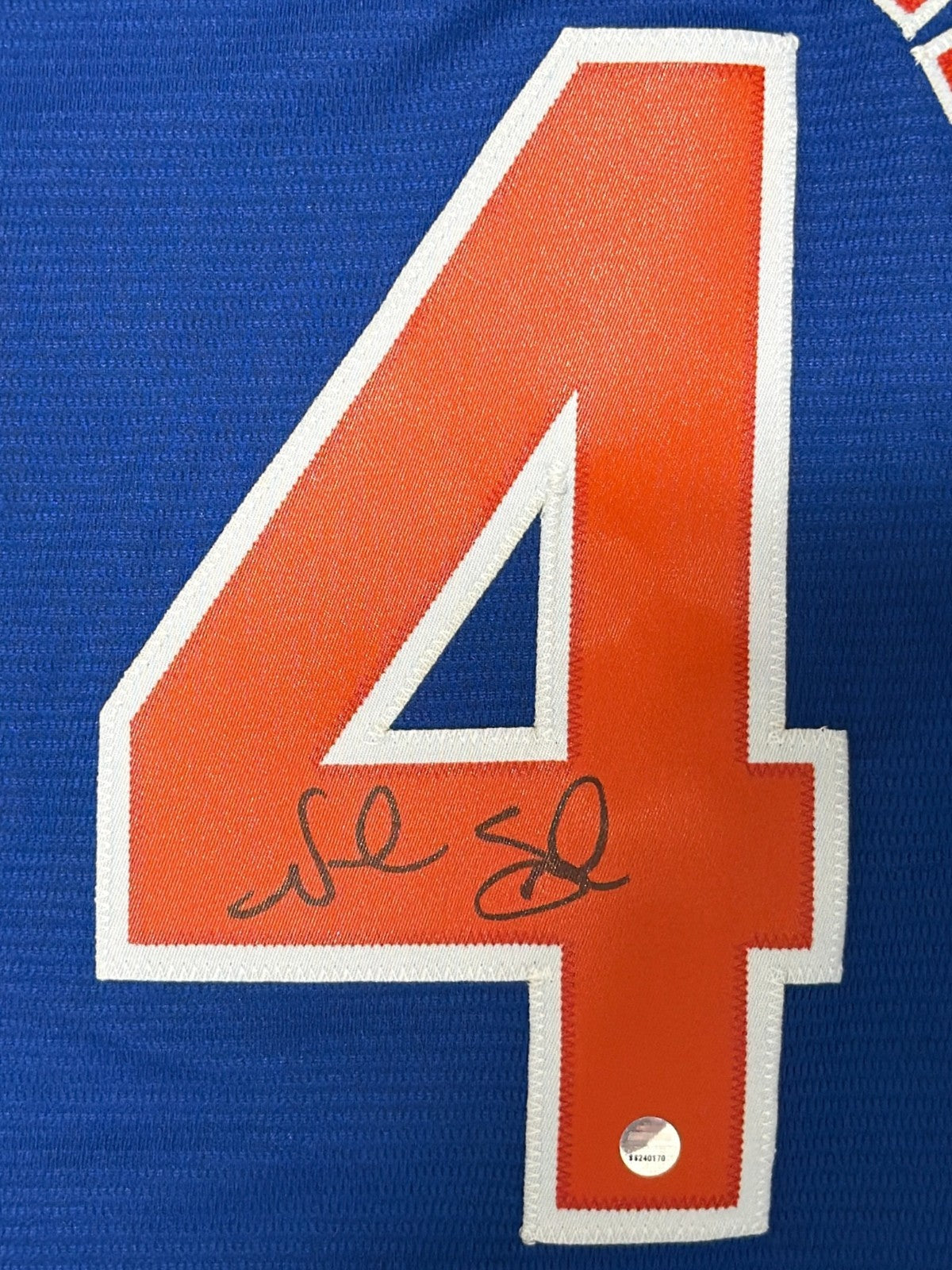 Noah Syndergaard Signed Autographed New York Mets Majestic Jersey STEINER COA