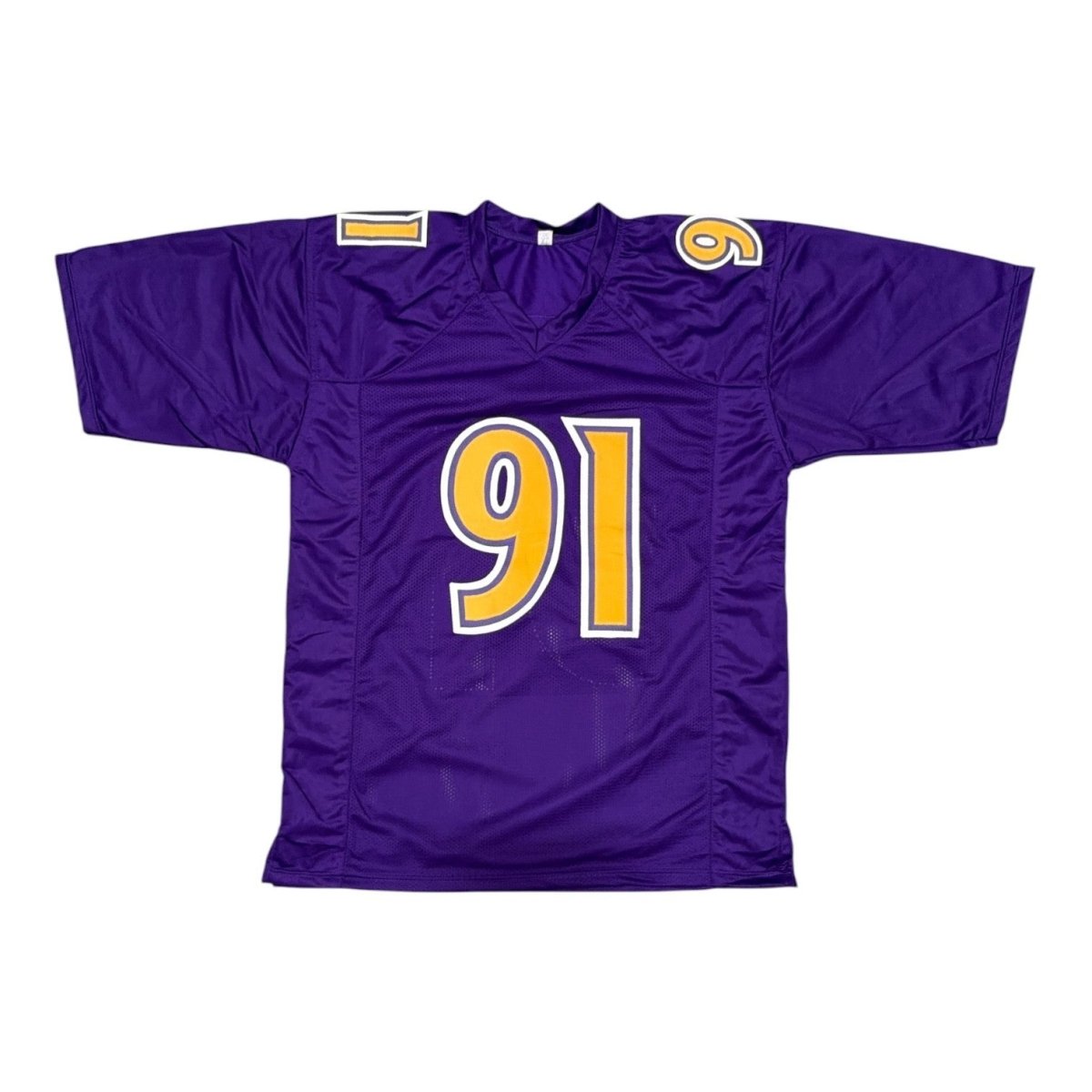 Trey Hendrickson Signed Baltimore Ravens Custom Jersey JSA Witness COA