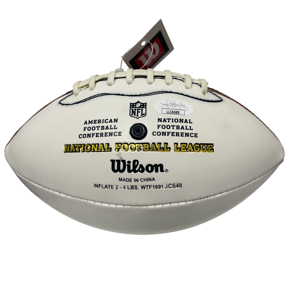 AJ Green Signed Wilson Mini White Panel NFL Football Cincinnati Bengals JSA COA