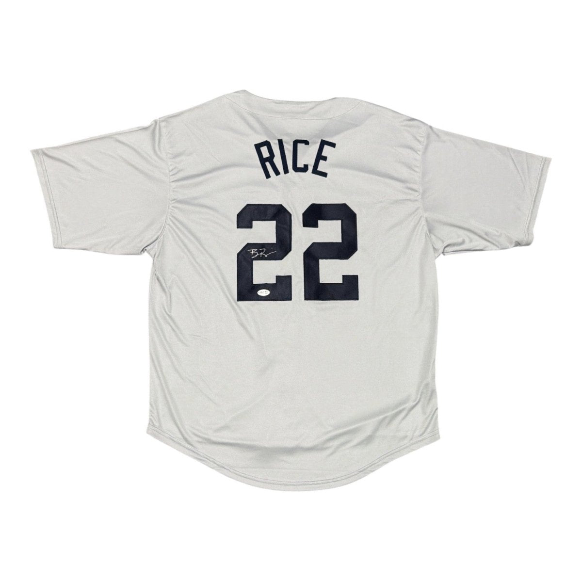 Ben Rice Signed Autographed New York Yankees Custom Jersey JSA COA