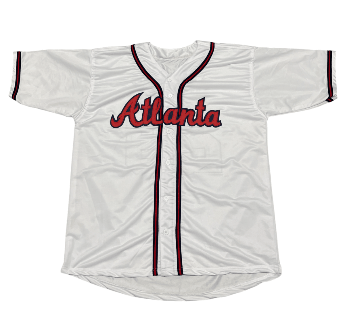 John Smoltz Signed Atlanta Braves Custom Jersey Beckett Witness BAS COA