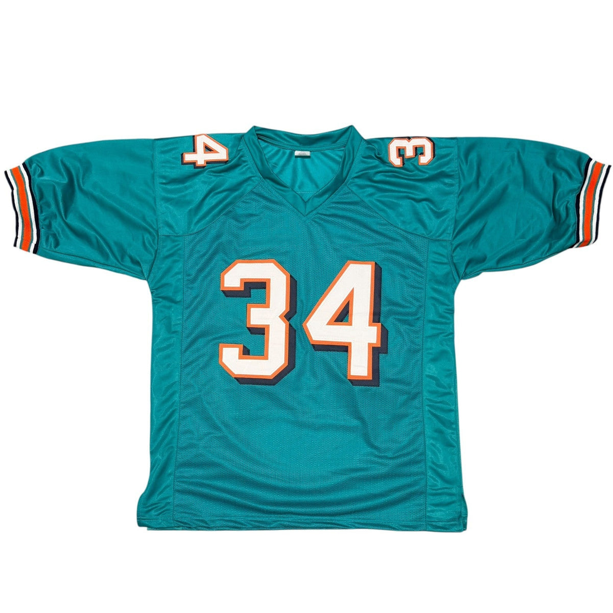 Ricky Williams Signed Miami Dolphins Custom Jersey w/ Weed Insc JSA Wit COA