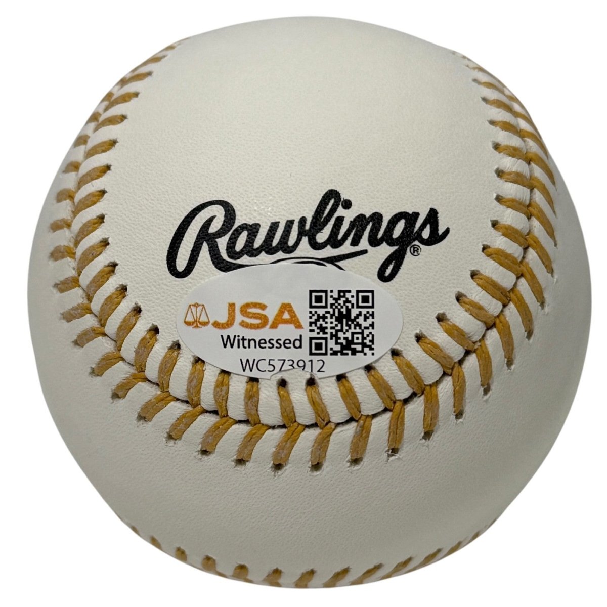 Fred Lynn Signed Autographed Gold Glove Baseball JSA Witness COA Red Sox