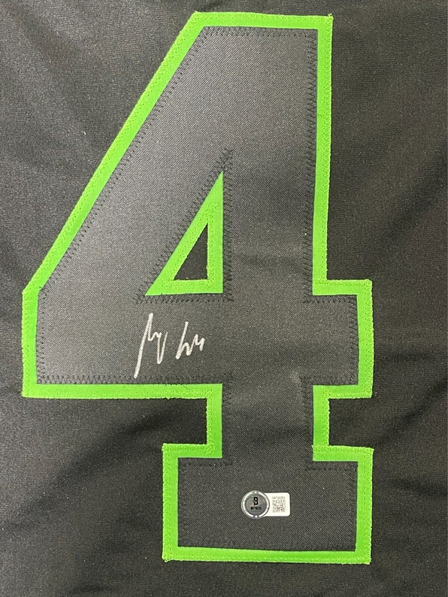 Miro Heiskanen Signed Dallas Stars Custom Black Jersey Beckett Witness BAS COA